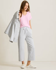 Marina Del Mar Cropped Pants - Summer Grey Hthr