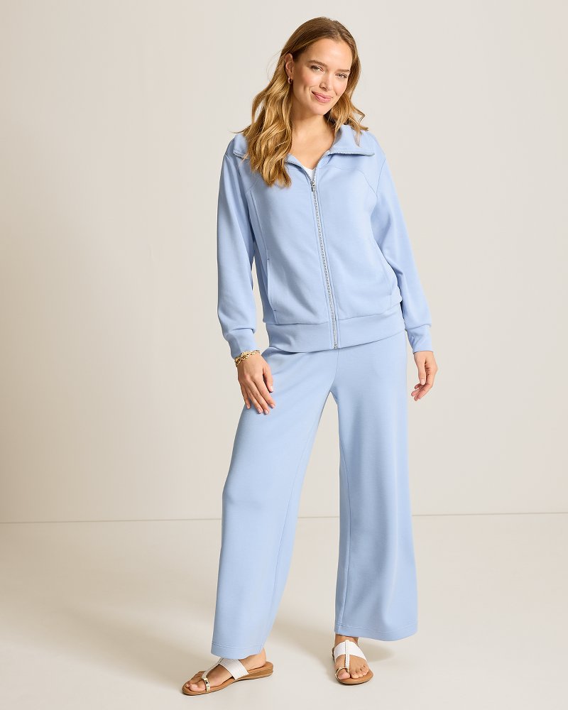 Palm Voyage Wide-Leg Pants - Evertide