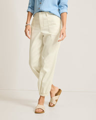 Stretch-Twill Joggers - Vanilla Ice