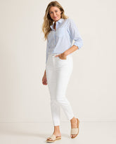Ella High-Rise Skinny Ankle Jeans - Sugar Wash