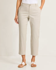 Coastal Beach Cropped Chino - Khaki Sand