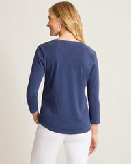 NFL Ashby Isles 3/4-Scoop-Neck T-Shirt - los_angeles_rams