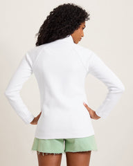 Aruba Full-Zip Sweatshirt - White