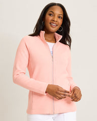 Aruba Full-Zip Sweatshirt - Light Salmon