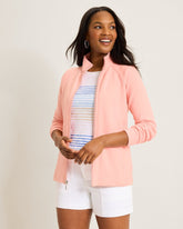 Aruba Full-Zip Sweatshirt - Light Salmon