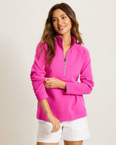 Aruba Half-Zip Sweatshirt - Very Berry