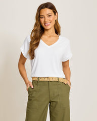 Kauai V-Neck T-Shirt - White