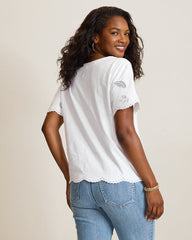Flora Fresco Lux T-Shirt - White