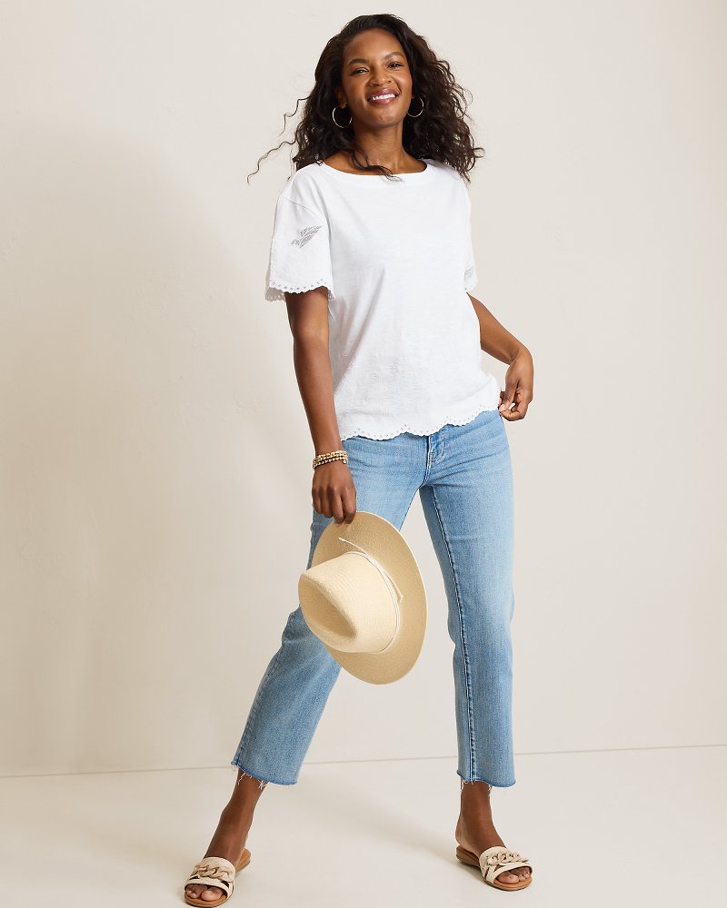 Flora Fresco Lux T-Shirt - White