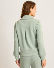 Palm Voyage Half-Zip Sweatshirt - Aged Mint