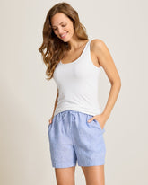 Kona Isles Tank Top - White