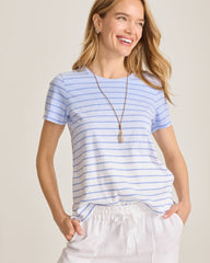 Paradise Breeze Jersey Dip-Dyed T-Shirt - Grape Pools