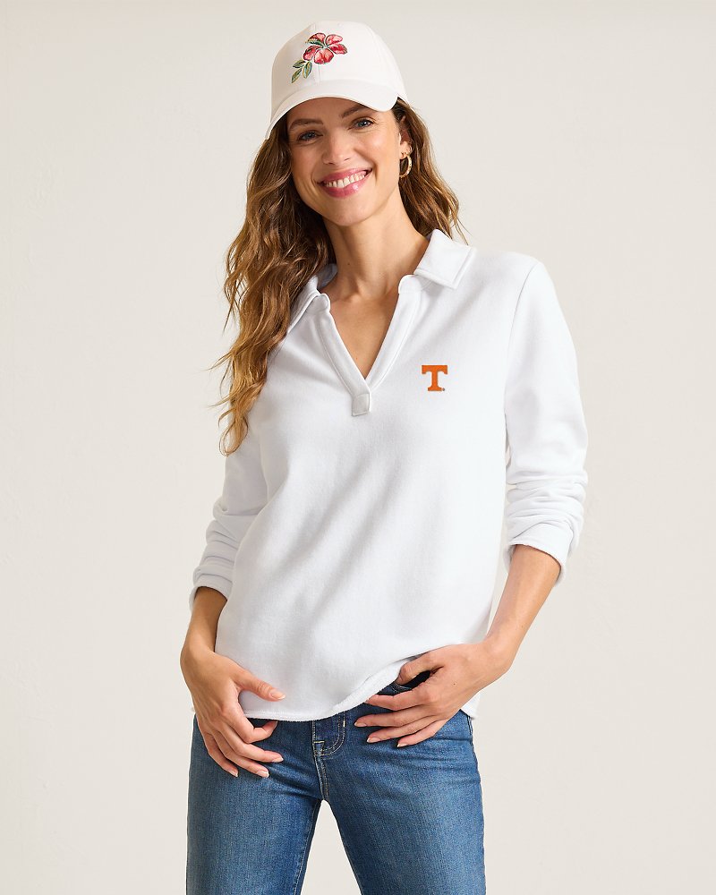 Collegiate Marina Del Mar Popover Top - Tennessee