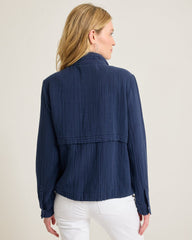 Island Gauze Field Jacket - Coastline