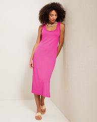 Darcy Midi Dress - Very Berry