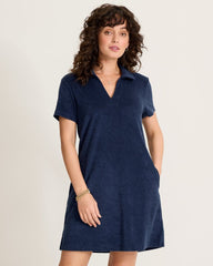 Suncoast Loop Terry Dress - Coastline