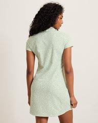 Aubrey Bahia Blooms IslandZone Dress - Light Rosemary