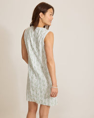 Palm-A-Dora Canopy Shores Zip-Front Dress - Grass