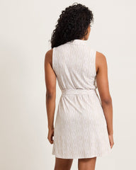 Carmela Canopy Shores Sleeveless Shirt Dress - Pure Khaki