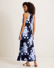 Carmela Floral Gardens Maxi Dress - Coastline