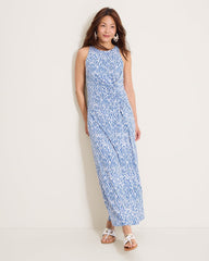 Jasmina Glimmer Bay Maxi Dress - Port Side Blue