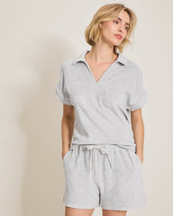 Suncoast Loop Terry Shorts - Summer Grey Hthr