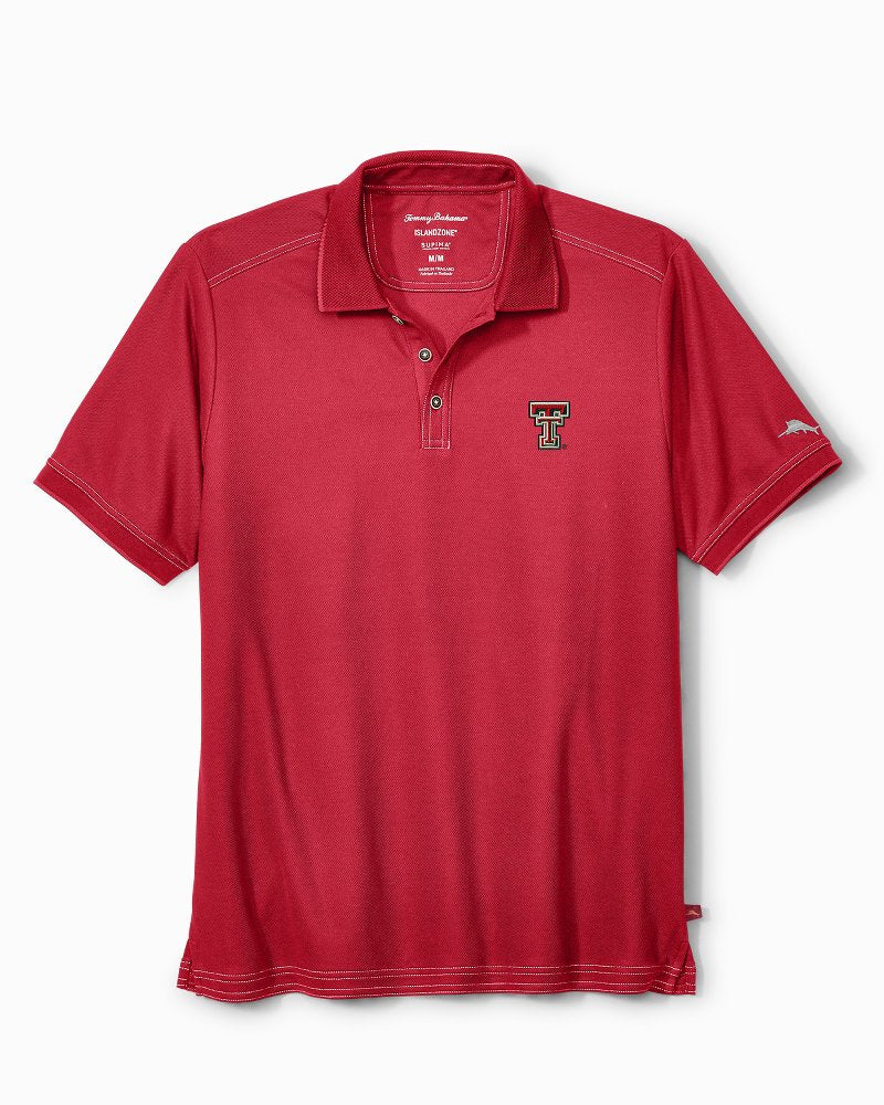 Collegiate Emfielder IslandZone Polo - texas_tech