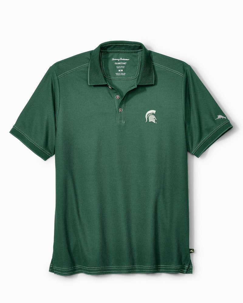 Collegiate Emfielder IslandZone Polo - michigan_state