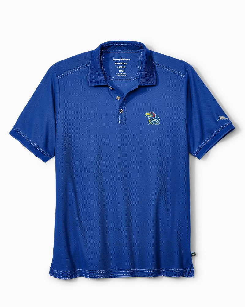 Collegiate Emfielder IslandZone Polo - Kansas