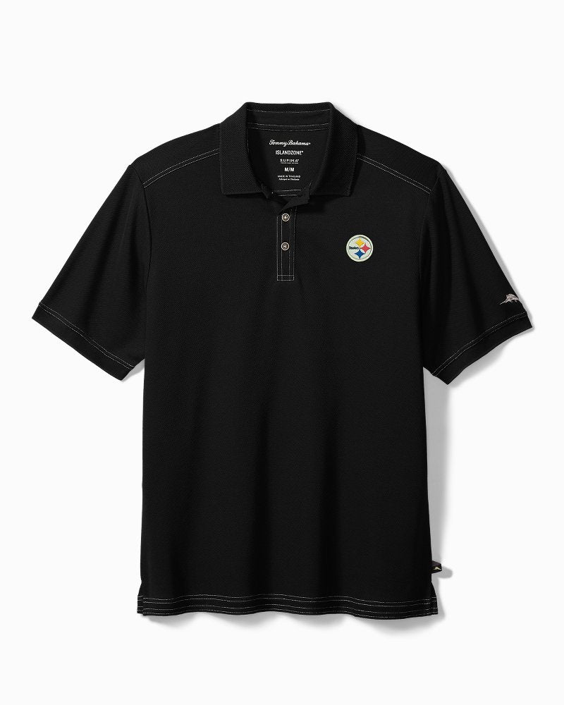 NFL Emfielder IslandZone Polo - pittsburgh_steelers