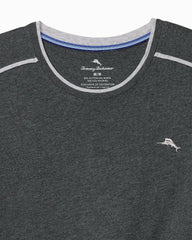 Jersey Long-Sleeve Crewneck T-Shirt - Heather Charcoal Grey