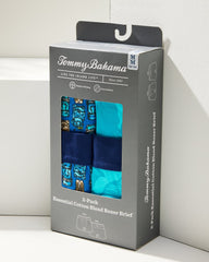 Cotton-Modal Boxer Briefs - 2-Pack - Blue Multi