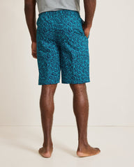 Big & Tall Woven Tropical Print Pajama Shorts - Summer Night