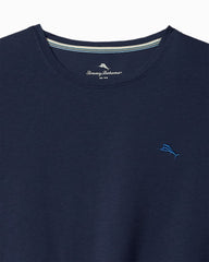 Big & Tall Solid Marlin Jersey Long-Sleeve T-Shirt - Deep Navy