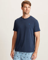 Solid Marlin Jersey Short-Sleeve T-Shirt - Deep Navy