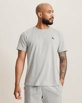 Solid Marlin Jersey Short-Sleeve T-Shirt - Light Heather Grey