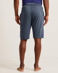 Big & Tall Jersey Lounge Shorts - Heathered Blue