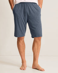 Jersey Lounge Shorts - Heathered Blue