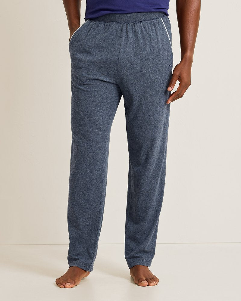 Big & Tall Jersey Lounge Pants - Heathered Blue