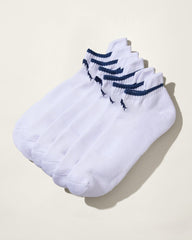 IslandZone Athletic Tab Socks - 3 Pack - White