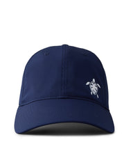 The Monstera Turtle Packable Cap - Navy