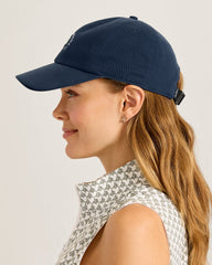 Tommy Bahama Palm Tree Packable Cap - Navy