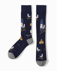 See Gulls Surf Socks - Coastline