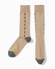 Toucan Vibes Socks - Stone