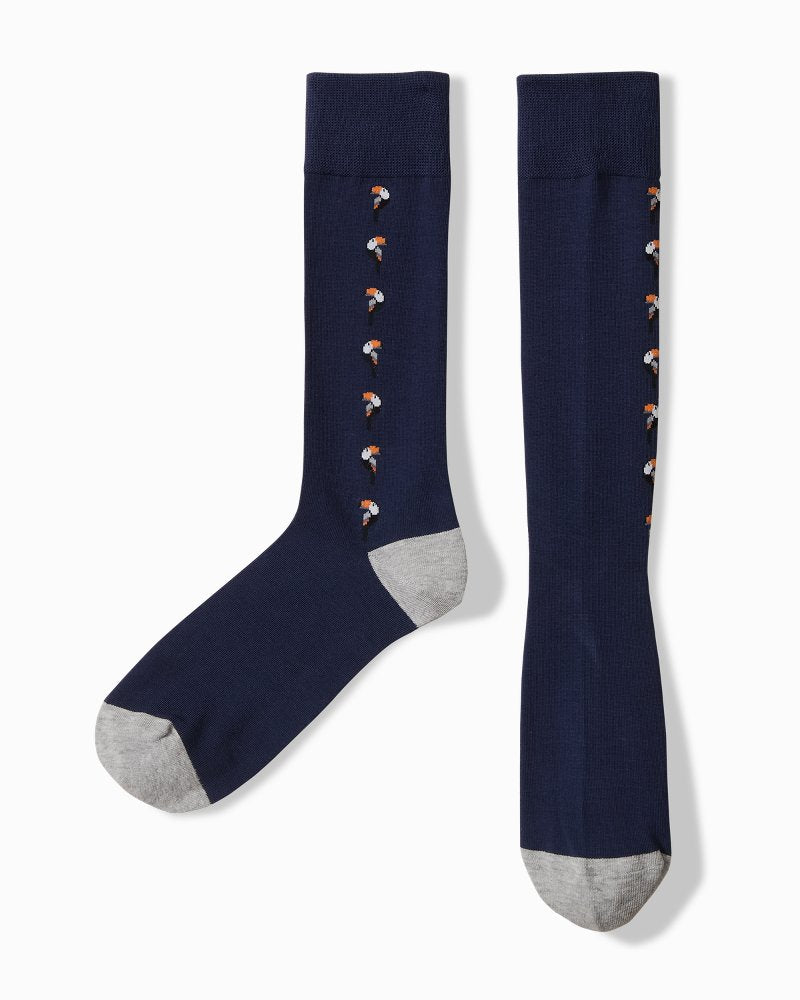 Toucan Vibes Socks - Coastline