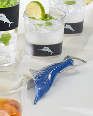 Blue Marlin Bottle Opener - Blue