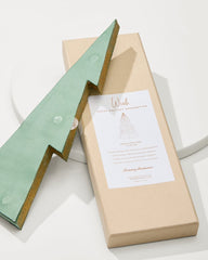 Green 12-Inch Paper Tabletop Tree - Green