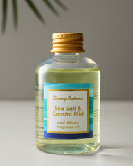 Sea Salt and Coastal Mist Reed Diffuser Oil Refill - Multicolor