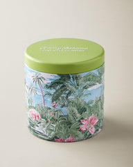 Pineapple Cilantro Embossed 10.6-oz. Candle Tin - Pineapple Cilantro