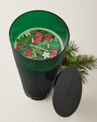 Evergreen Glass 57-oz. 3-Wick Candle - Evergreen